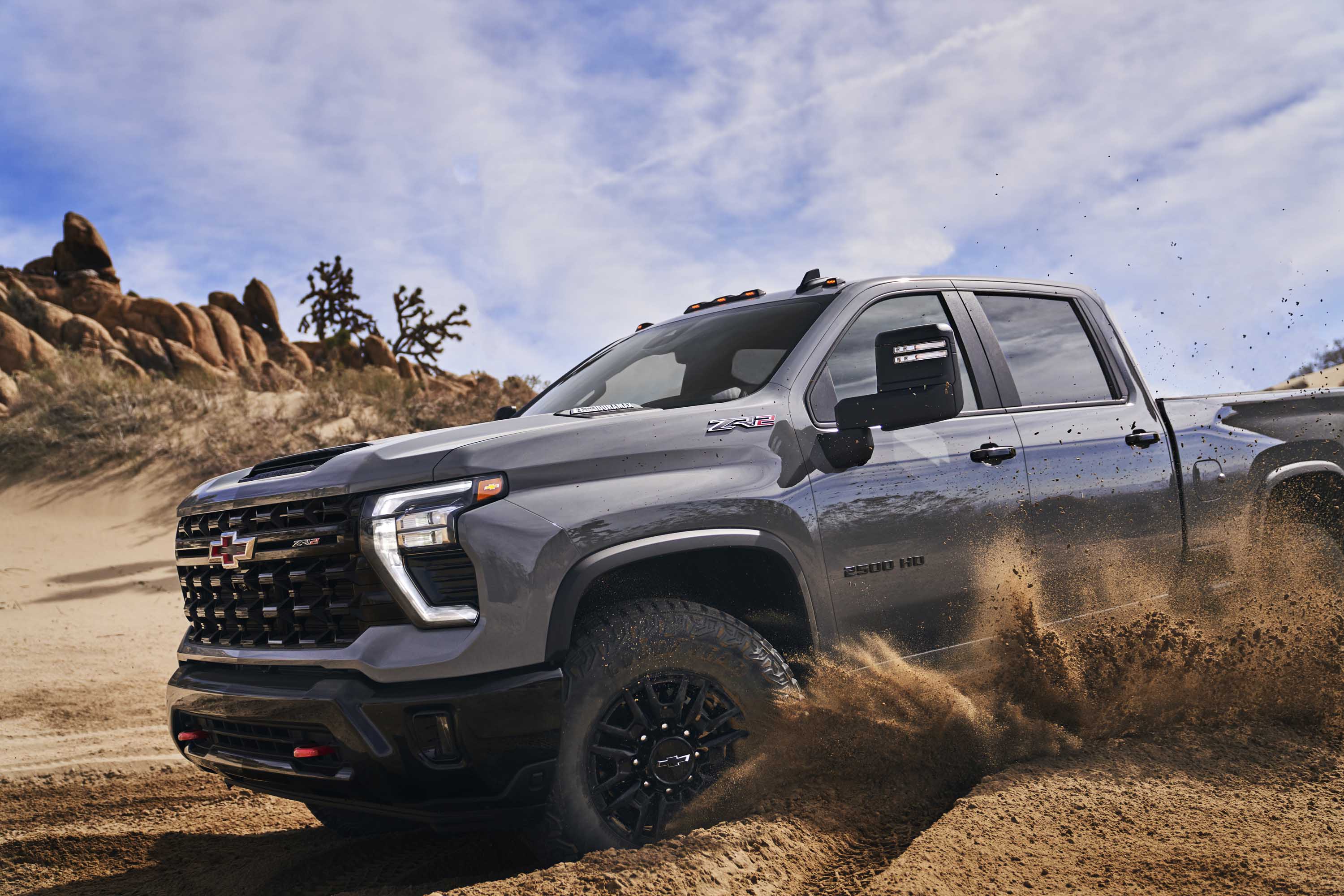 Acquire | Silverado brings the ZR2 trim to the Silverado HD