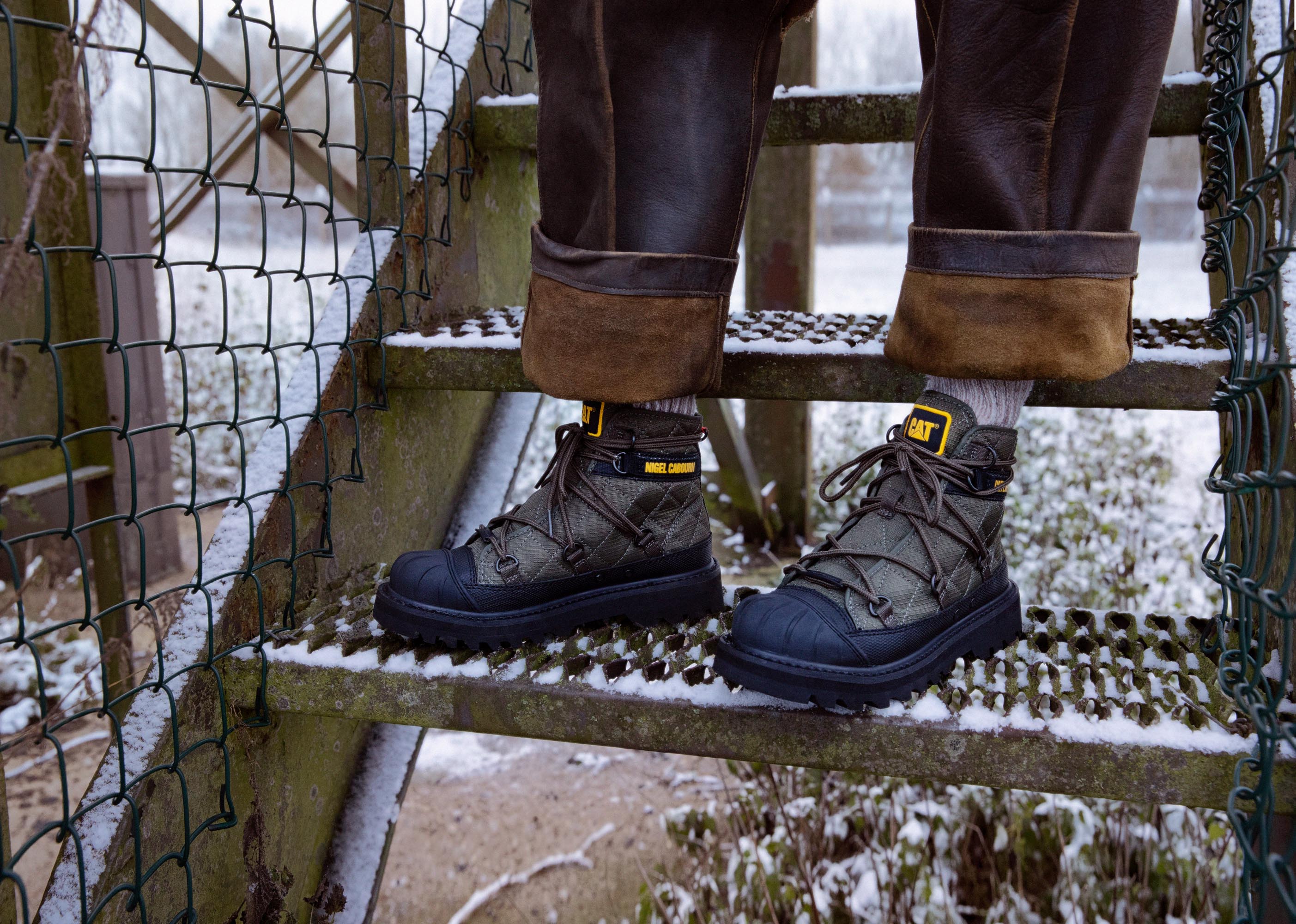 Acquire | Nigel Cabourn and CAT Footwear release their AW23 winter