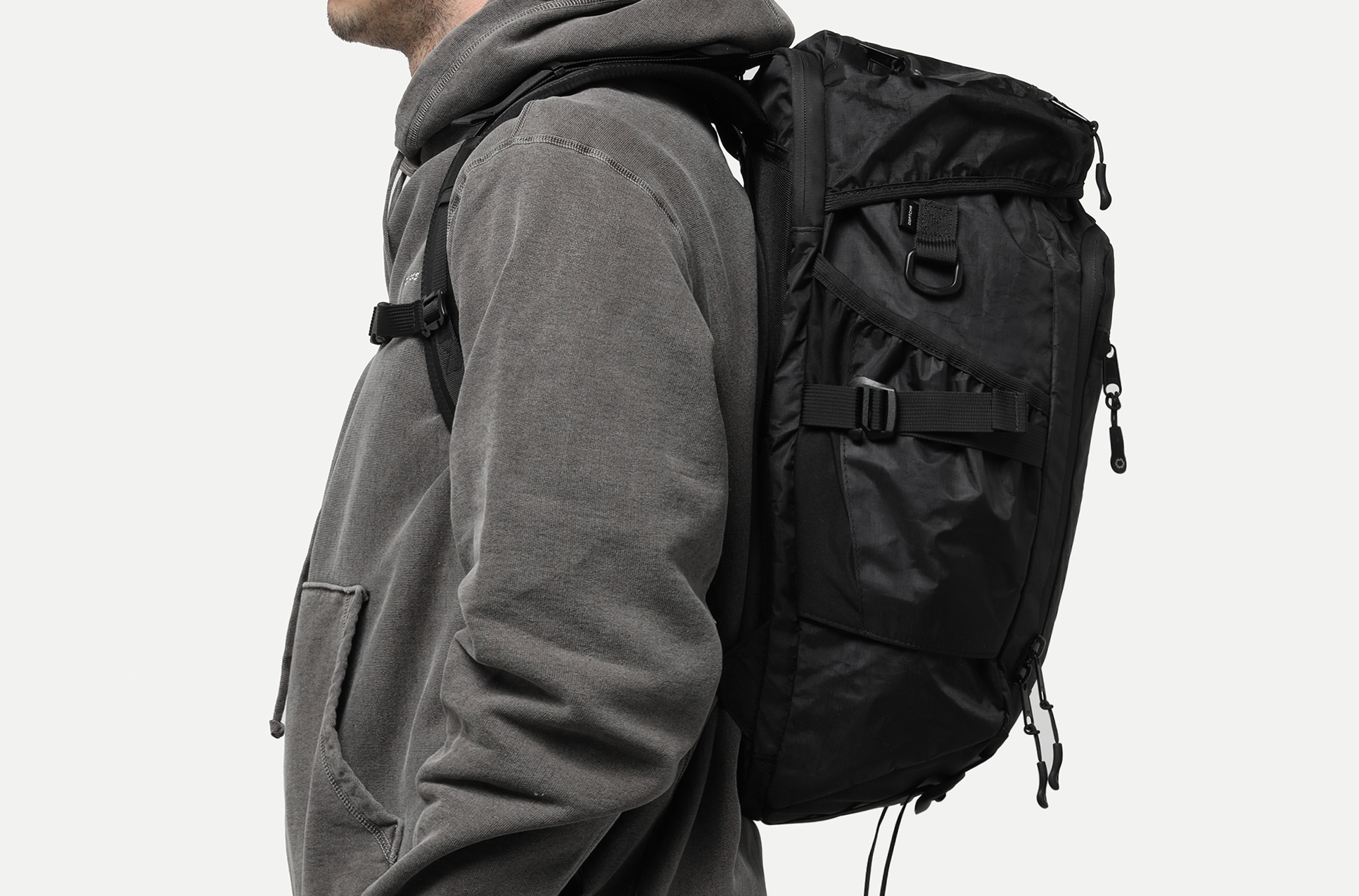 DSPTCH　RUCKPACK　BLACK Ruckpack - Dyneema - Black – DSPTCH