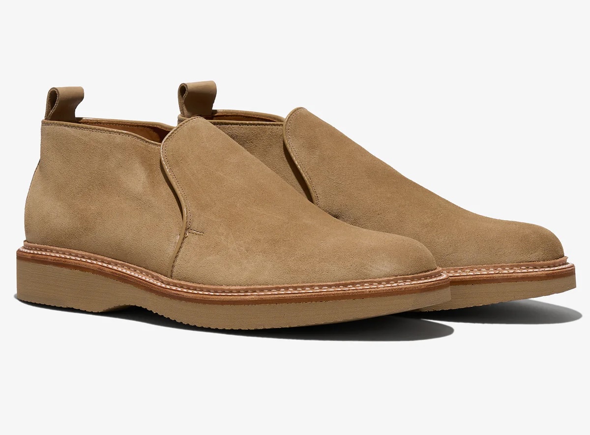 alden slip on chukka