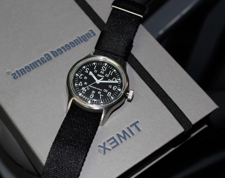 Acquire | Engineered Garments flips the dial of the Timex