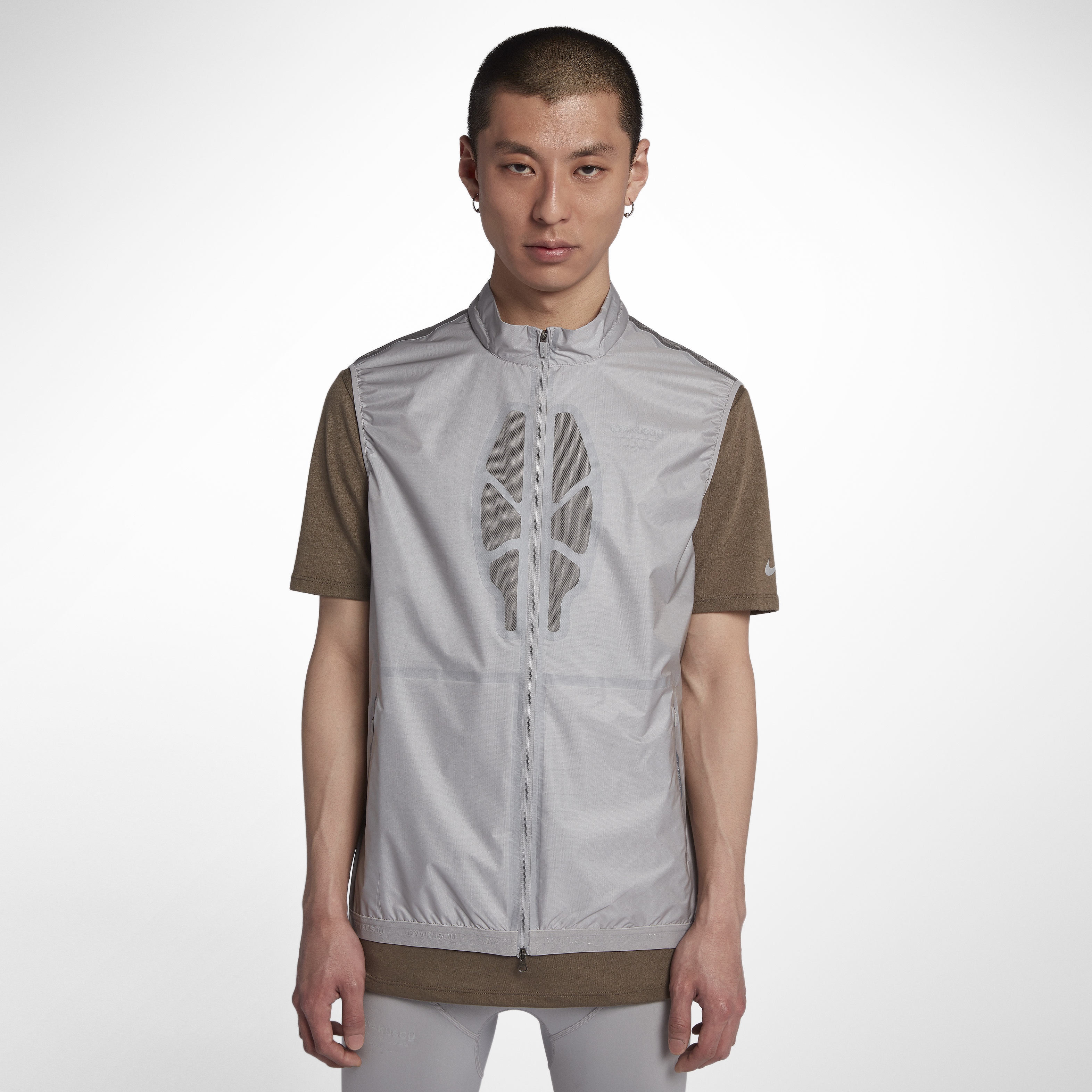 【Acquisto di impulsi! 】GYAKUSOU nike men u nrg gyakusou transform jacket gold dart deep