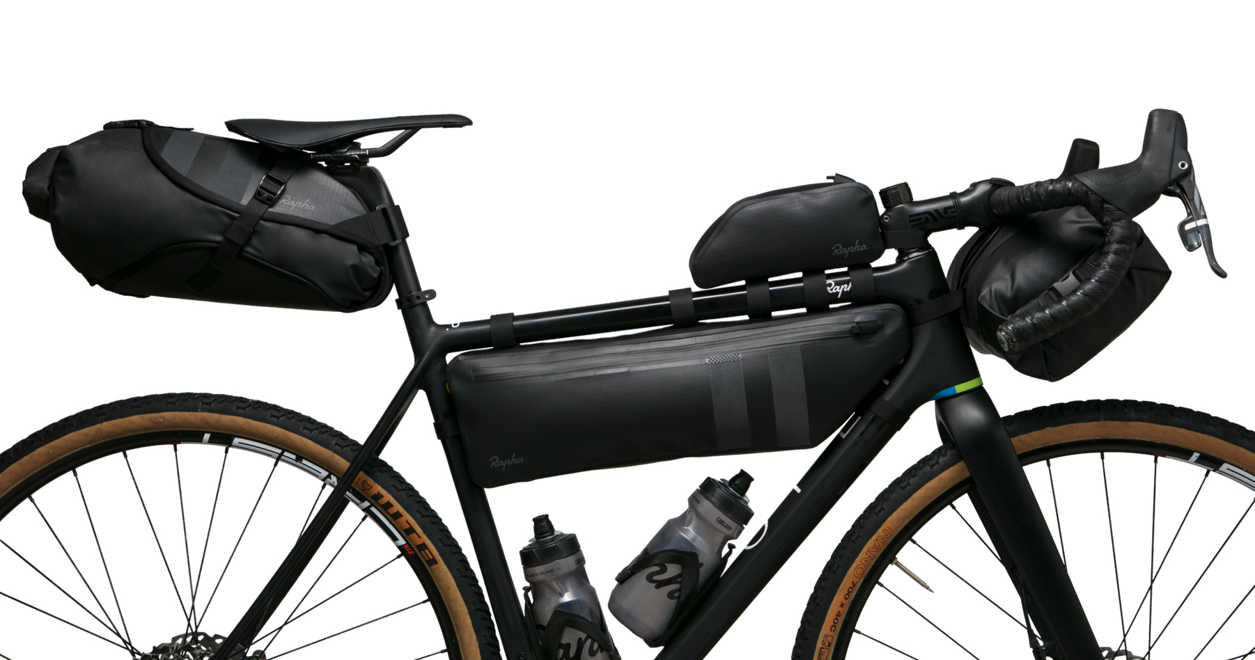 Rapha Waterproof Rear Pack ブラック Acquire | Rapha's Explore Waterproof Rear Pack is a must