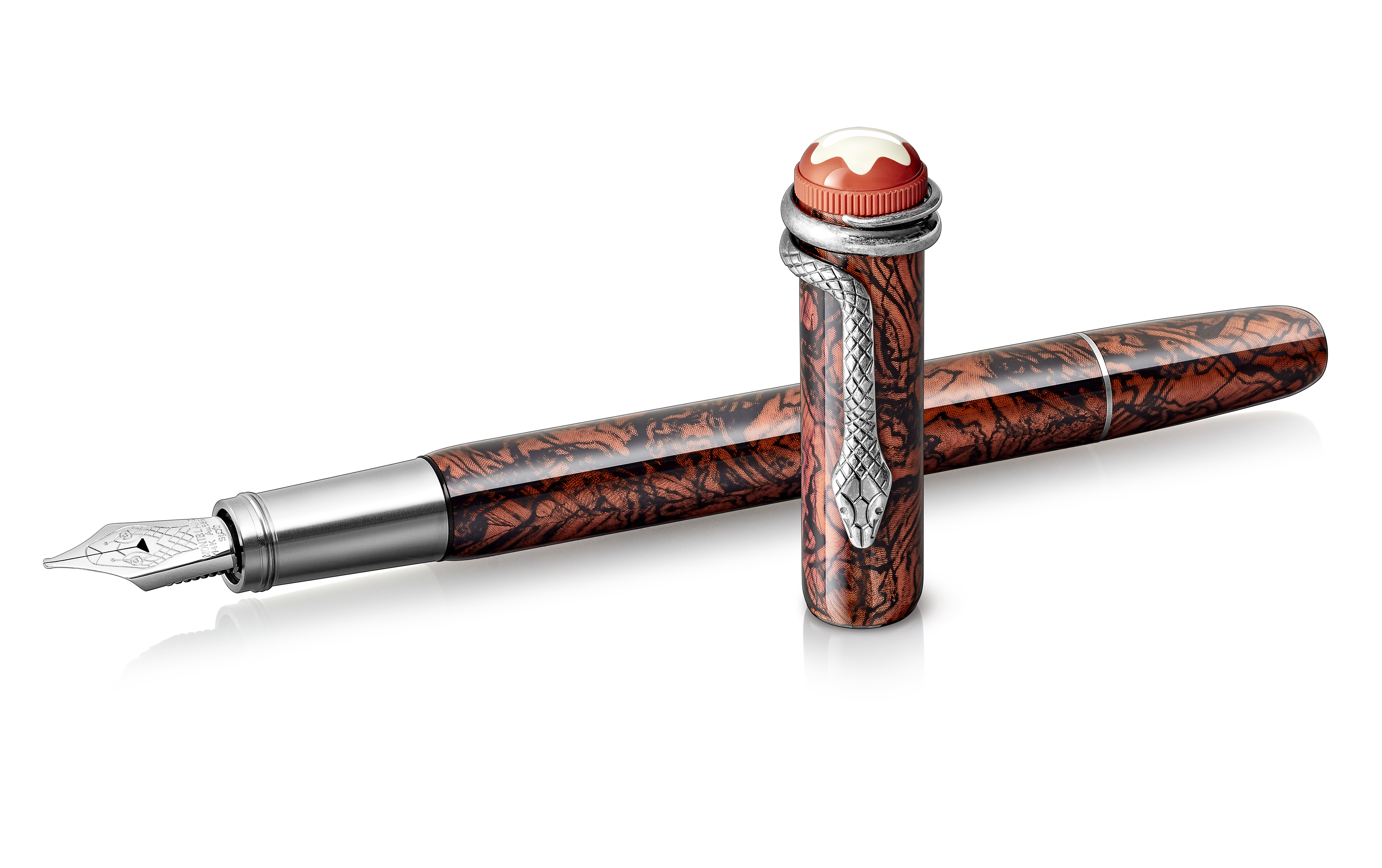 Acquire | Montblanc's Rouge et Noir gets a bold lacquered marble