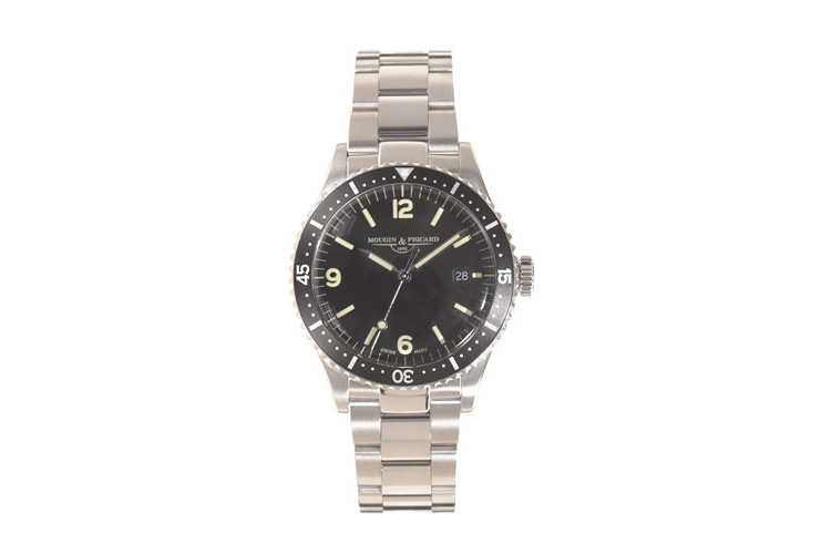 j.crew×mougin&piquardの腕時計 GQ Selects: Mougin & Piquard x J.Crew Grande Seconde Watch | GQ