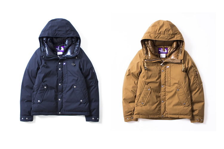 65/35 Mountain Short Down Parka nanamica THE NORTH FACE PURPLE 
