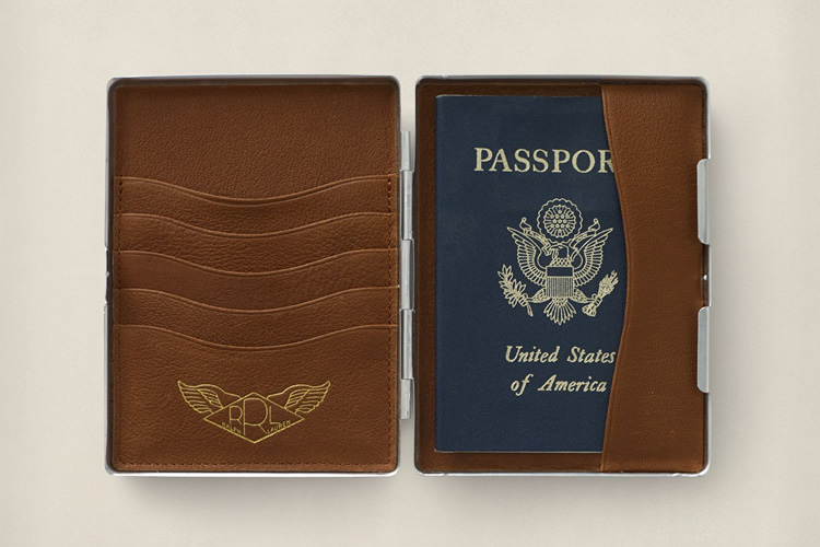 小物 RRL Passport l Case Acquire | RRL Metal Passport Case