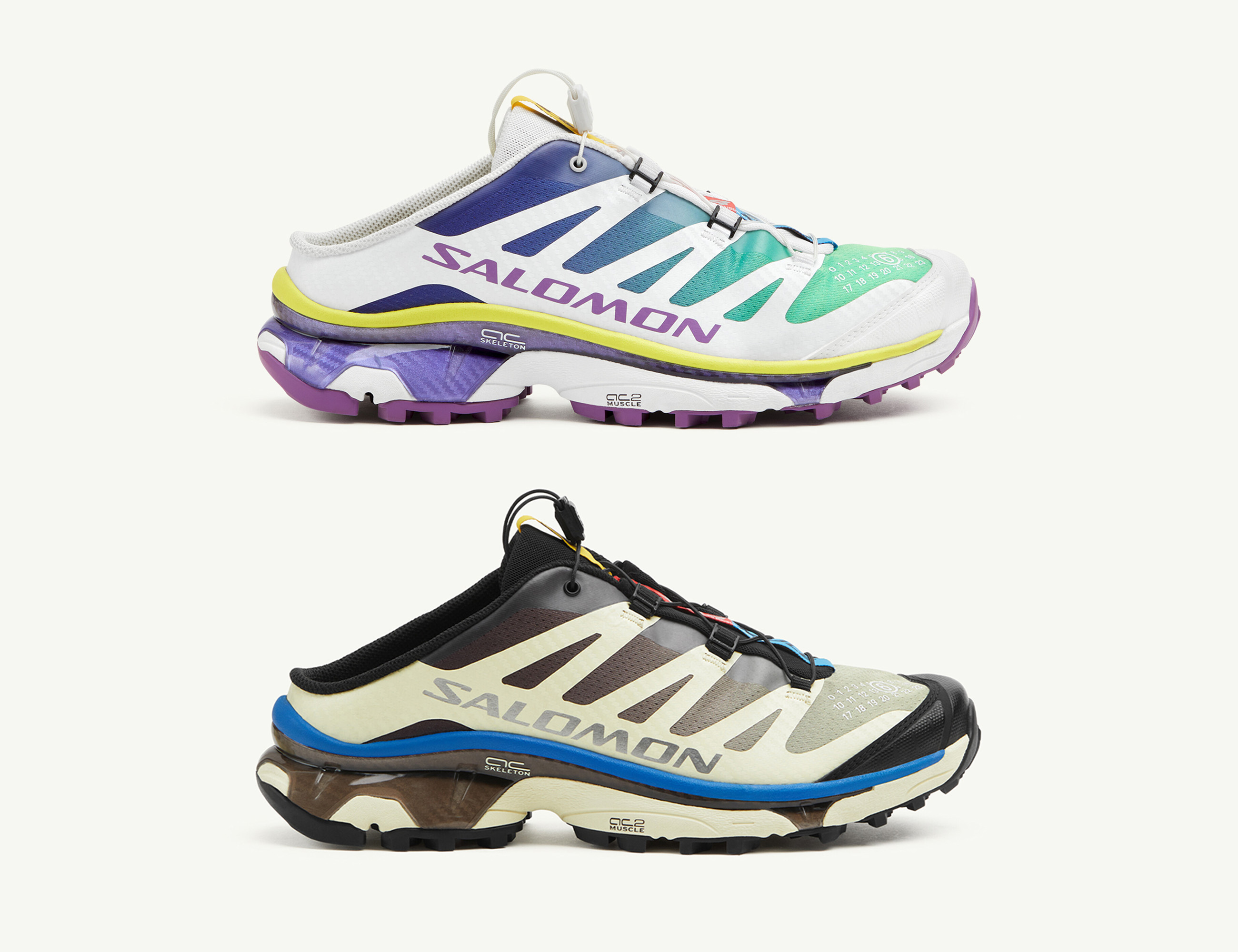【希少】MM6 Maison Margiela × Salomon TX-4 Salomon XT-4 Mule MM6 Maison Margiela White Men's