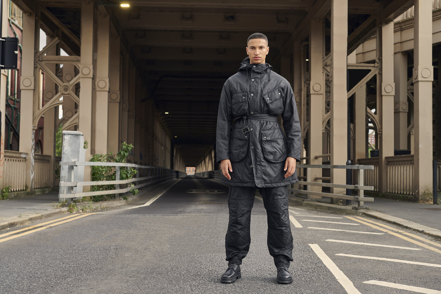 Barbour×Engineered Garmentsブラック　ジャケット ENGINEERED GARMENTS (エンジニアードガーメンツ) EG x Barbour