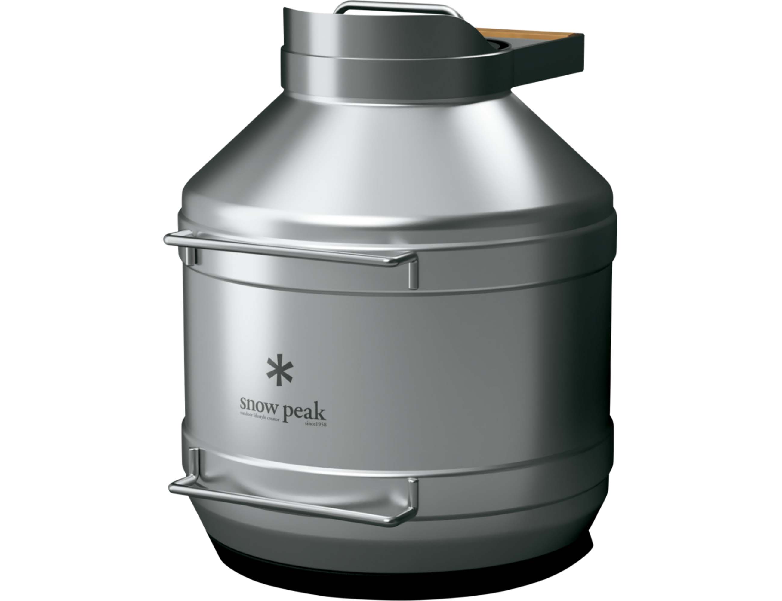 バーベキュー・調理用品 snow peak Shimo Barrel 160oz Snow Peak Shimo Beer Tank | Uncrate Supply