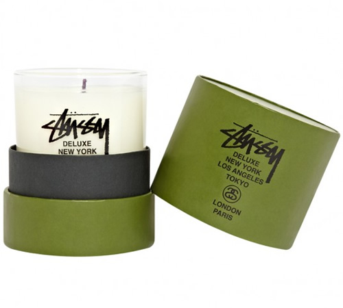 STUSSY ステューシー  x クンバ  センティッド キャンドル  アロマ STUSSY ステューシー インセンス Kuumba International Incense