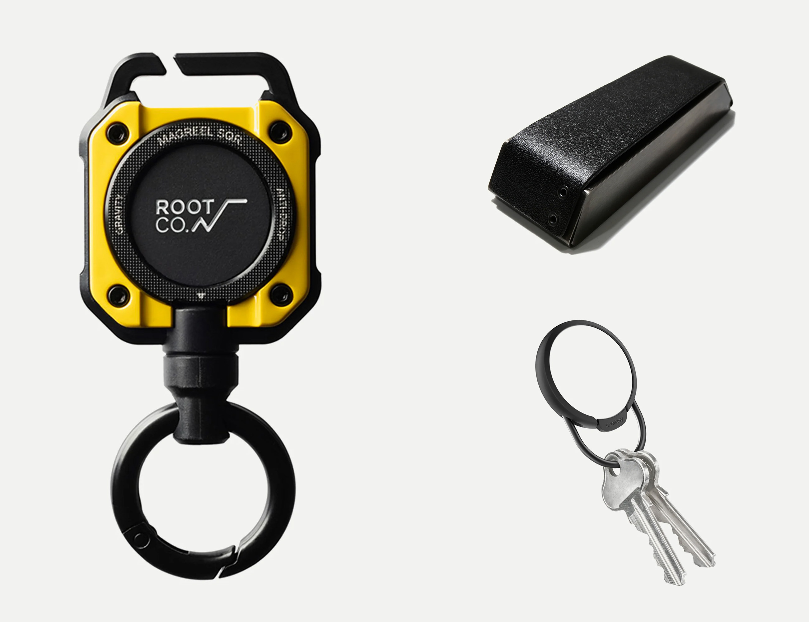 新品★ SOPHNET. ×ROOT CO. MAG REEL SQR カーキ 新品】SOPHNET. ×ROOT CO. MAG REEL SQR カーキ 小物
