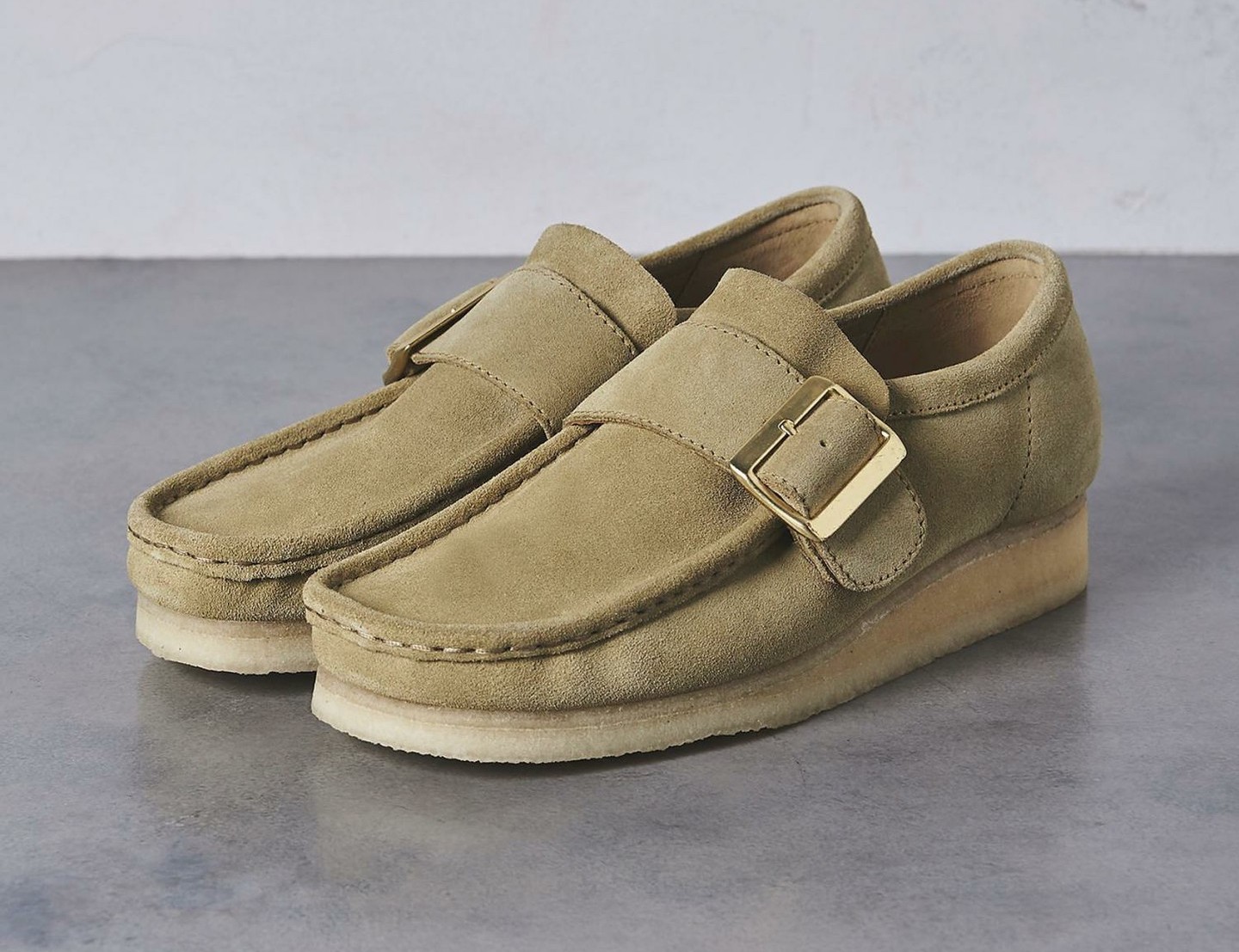 UNITED ARROWS 別注 Clarks SP Wallabee Monk Acquire | Clarks brings back the Wallabee Monk