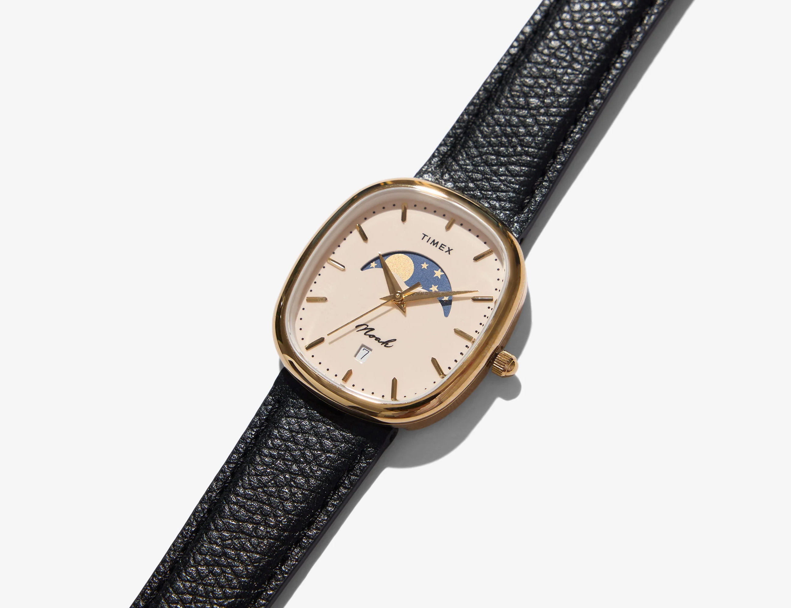 NOAH TIMEX 時計　ブラウンレザー Noah x Timex Moon Phase Watch - Noah